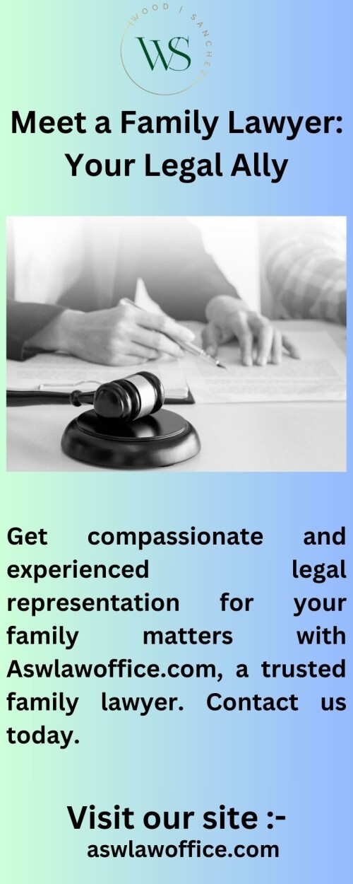 Visit Aswlawoffice.com to find knowledgeable and sympathetic family law attorneys. You may rely on us to gently assist you with complex legal concerns.

https://www.aswlawoffice.com/roanoke/family-law/