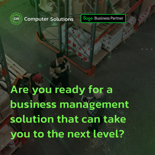 Discover if it's time for Sage 200.

At DB Computer Solutions, we understand the challenges of managing a growing business. If you're finding it increasingly difficult to keep up with data management, decision-making, and everyday tasks, it could be a sign that your current systems are holding you back.

Here's why upgrading to Sage 200 could be the solution:

Effortless Data Access: Say goodbye to the hassle of searching for crucial information. With Sage 200, all your data is easily accessible from a single platform, allowing you to make informed decisions quickly and efficiently.

Swift Decision-Making: In today's fast-paced business world, agility is essential. Sage 200 empowers you to respond promptly to market changes, customer demands, and regulatory requirements, ensuring that you stay ahead of the curve.

Streamlined Operations: Are manual tasks consuming too much of your team's time? With Sage 200, you can automate repetitive processes and streamline everyday tasks, freeing up valuable resources to focus on strategic initiatives.

Don't let outdated systems hinder your business's growth and success. Upgrade to Sage 200 today and unlock your full potential! Let DB Computer Solutions be your partner in achieving excellence.

Contact us at 061 480980 or email us at info@dbcomp.ie.

https://www.dbcomp.ie/