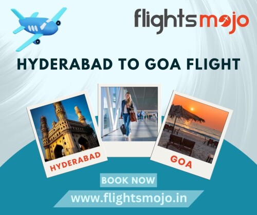 Find the perfect itinerary for your preferences and start your adventure from Hyderabad to Goa with confidence. Book your flight with Flightsmojo today and experience the beauty of Goa's coastline.
https://www.flightsmojo.in/flights/hyderabad-hyd-goa-goi-cheap-airtickets