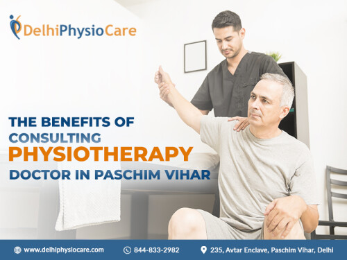 Are you experiencing musculoskeletal pain, recovering from an injury, or looking to improve your physical health and well-being? Delhiphysiocare in Paschim Vihar offers expert physiotherapy services to help you achieve your goals. Our team of skilled physiotherapy doctors is dedicated to providing personalized care and innovative treatments to meet your unique needs.