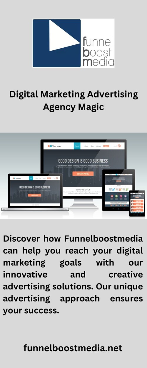 Grow your business with Funnelboostmedia.net, the leading digital marketing expert. With our innovative strategies and expertise, we'll help you reach your goals and maximize your success.

https://www.funnelboostmedia.net/san-antonio/seo/