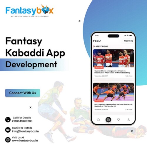 FantasyBox is a leading provider of end-to-end solutions known for its exceptional reliability. With a focus on leveraging cutting-edge technologies and frameworks, our team of skilled developers specializes in crafting robust and scalable applications designed to thrive in today's highly competitive market environment. Hire our top fantasy kabaddi app developers today. https://www.fantasybox.in/fantasy-kabbadi-app-development