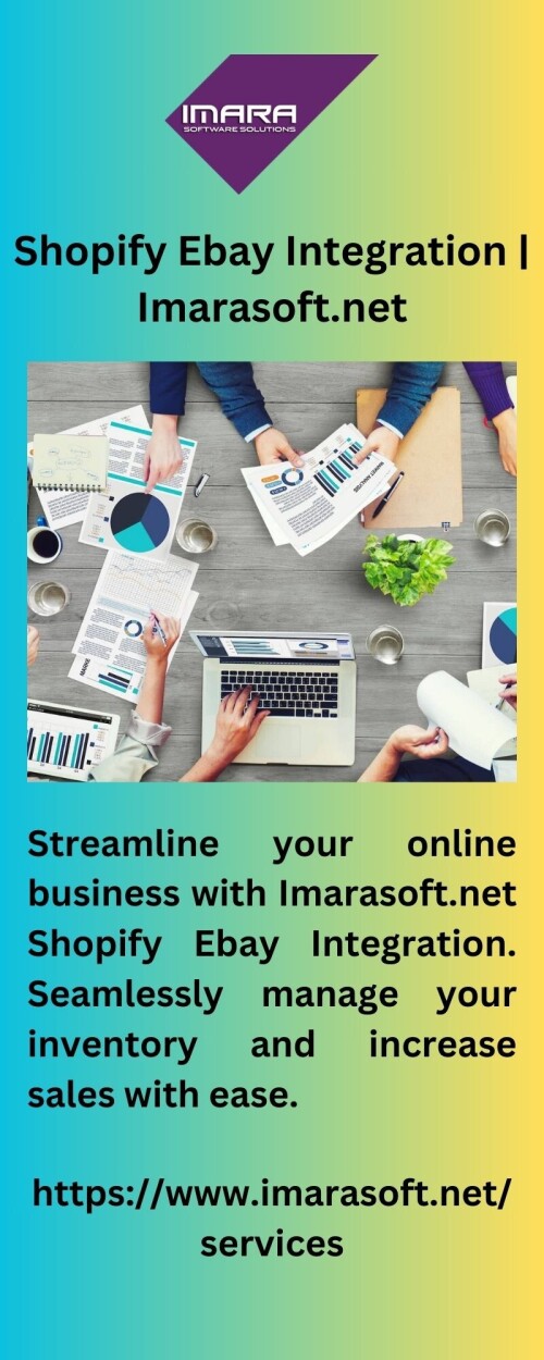 Streamline your online business with Imarasoft.net Shopify Ebay Integration. Seamlessly manage your inventory and increase sales with ease.


https://www.imarasoft.net/services