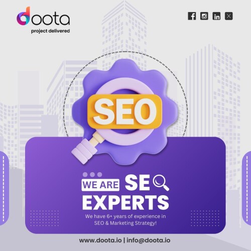 Doota.io offers comprehensive digital marketing solutions for businesses, specializing in UI/UX design, web & mobile app development, AI/ML integration, fintech solutions, product development, e-commerce, games, and strategic digital marketing services. for more info. visit us- www.doota.io