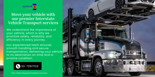 Move your vehicle with our premier Interstate Vehicle Transport services