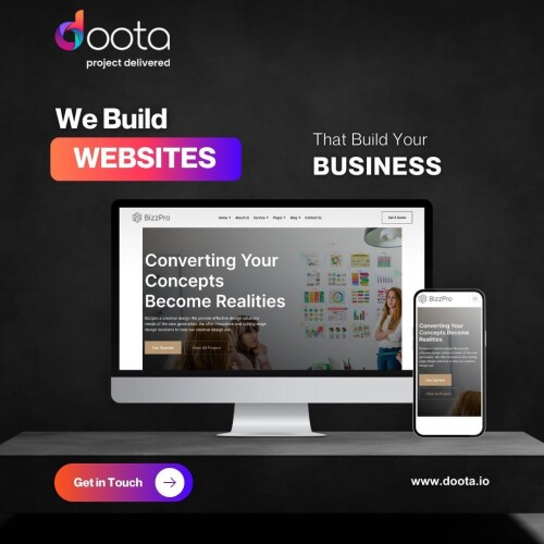 Doota.io offers cutting-edge website solutions tailored for the USA market. From UI/UX design to AI-powered applications, we Work in Different services including fintech, e-commerce, digital marketing, and more. Elevate your online presence with our innovative expertise. for more info. visit us- www.doota.io