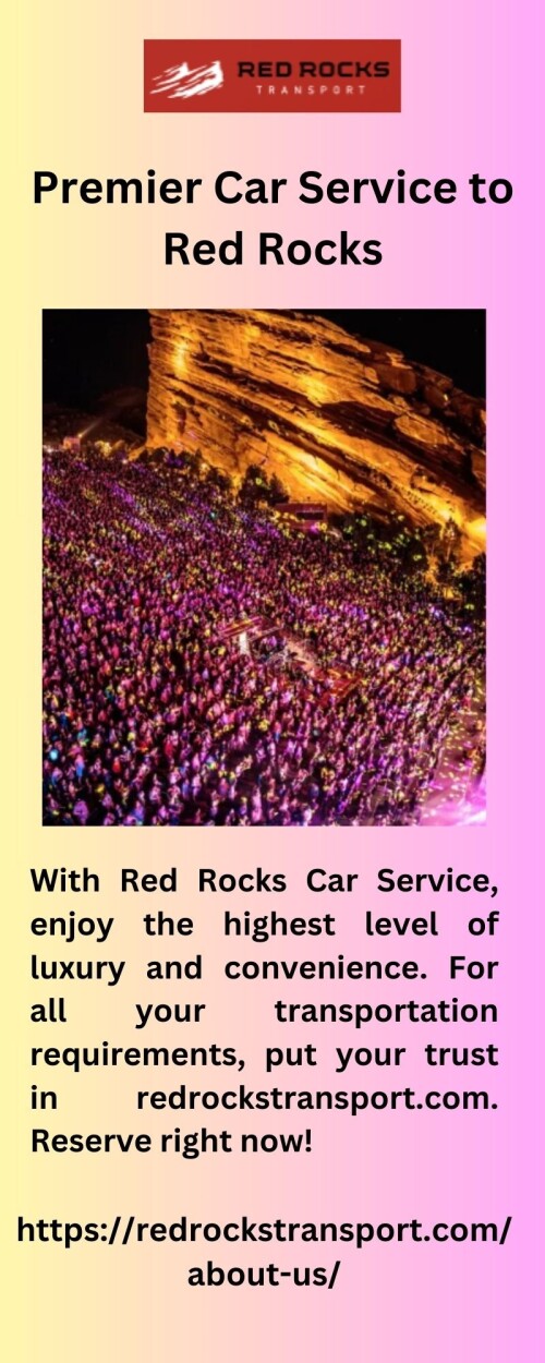 With Red Rocks Car Service, enjoy the highest level of luxury and convenience. For all your transportation requirements, put your trust in redrockstransport.com. Reserve right now!


https://redrockstransport.com/about-us/