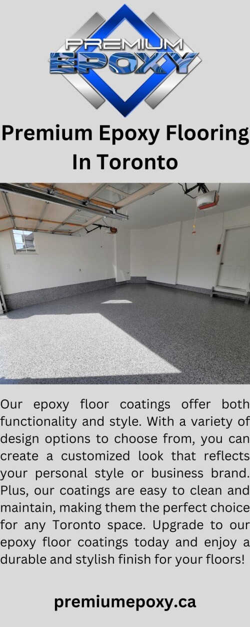 Premiumepoxy.ca offers superior epoxy floor coatings that can completely alter your space. Give your flooring an instant makeover with something durable, flexible, and long-lasting!https://premiumepoxy.ca/