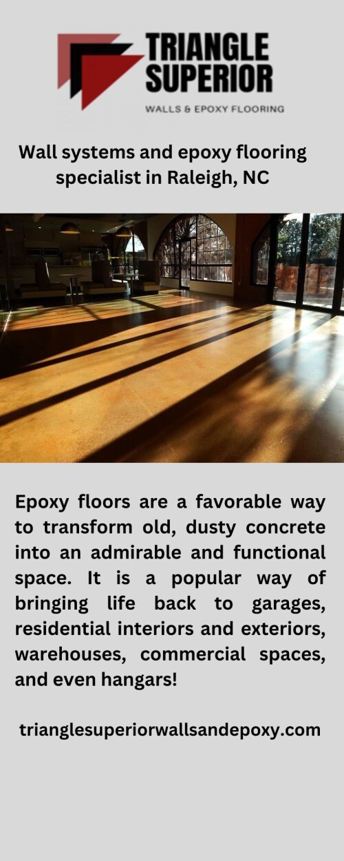 The unparalleled beauty and longevity of residential polished concrete floors from Trianglesuperiorwallsandepoxy.com can completely transform your house. Enhance your area with our finely constructed flooring.https://www.trianglesuperiorwallsandepoxy.com/concrete-floors-raleigh