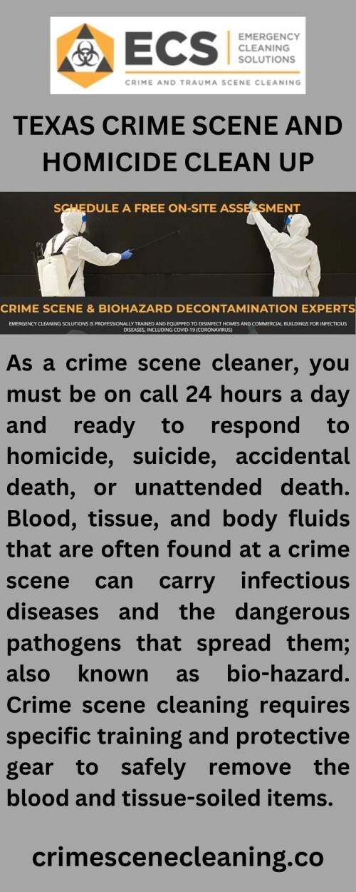 Let us handle the aftermath of a tragedy with compassion and professionalism. Trust Crimescenecleaning.co for thorough and discreet suicide cleanup services.https://www.crimescenecleaning.co/san-antonio/suicide-cleanup/