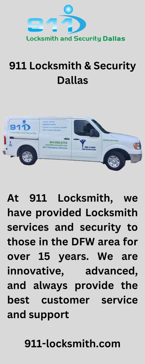 Secure your property with ease and peace of mind through our top-rated access control services in Dallas. Trust 911-locksmith.com for reliable protection.https://www.911-locksmith.com/access-control-in-dallas/