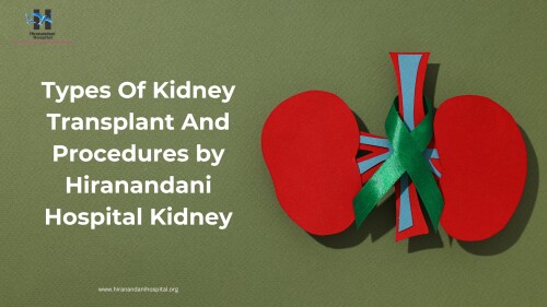 Types Of Kidney Transplant And Procedures by Hiranandani Hospital Kidney