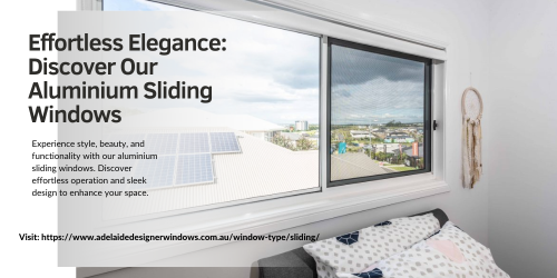 Effortless Elegance Discover Our Aluminium Sliding Windows