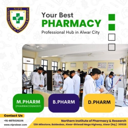 Unlock your potential at NIPR Alwar, the premier destination for B.Pharma education in Alwar. Empowering students with top-tier academics and industry-relevant skills, we chart the path to success. Choose excellence at the best B.Pharma College in Alwar. for more info. visit us- www.nipralwar.com
