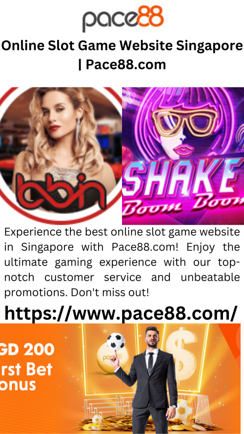 Experience the best online slot game website in Singapore with Pace88.com! Enjoy the ultimate gaming experience with our top-notch customer service and unbeatable promotions. Don't miss out!


https://www.pace88.com/
