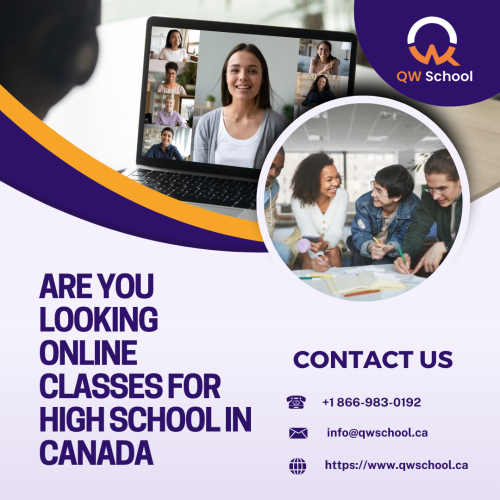 QW School is licensed to organise Online Classes For High School Students in Canada. The purpose is to help all ESL, Elementary, and high school students seek education from the comfort of their homes at their own pace. The school offers students value in many more forms. Enrol with us to know more about it. Don’t forget to visit our official website or call our Support Staff for help at any stage. https://www.qwschool.ca/