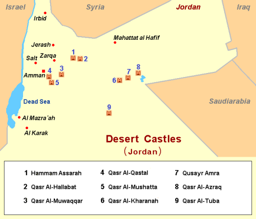 Karta DesertCastles