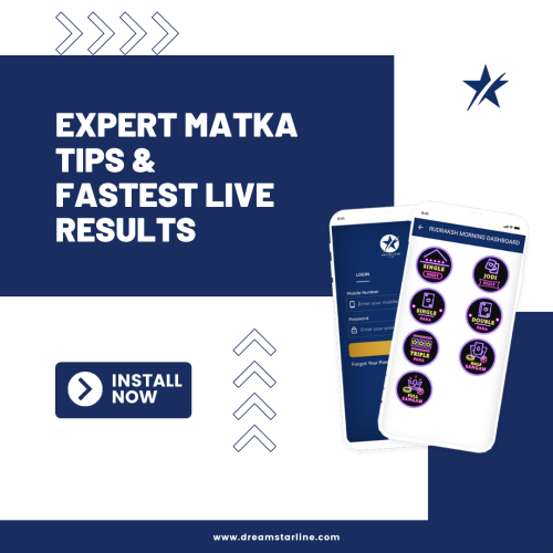 Experience the thrill of Matka Star Line with our online Matka results and Starline Satta Matka games. Download Dream Matka App for access to Super Dream Matka tricks.

https://dreamstarline.com/