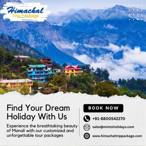 Explore the magic of the Himalayas with our Himachal Trip Packages, and we'll guide you on an amazing journey. 
Read more at:  https://www.himachaltrippackage.com