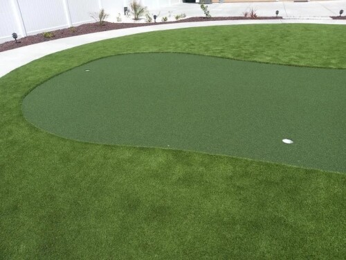 Transform your backyard into a golfer's paradise with Turflandscapingco.com top-quality artificial turf for putting. Perfect your game and enjoy the convenience of low-maintenance landscaping. Get your dream green today!(https://turflandscapingco.com/putting-greens/)