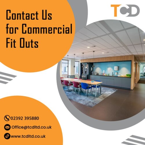 TCD Fit-Out : Hampshire's go-to commercial fit-out contractors, bringing innovation to your business environment. Visit Tcdltd.co.uk to redefine your workspace with us.
https://tcdltd.co.uk/