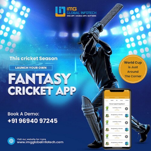 Want to hire fantasy cricket app developers in india? IMG Global Infotech emerges as the best fantasy football app development company, we excel in transforming ideas into reality with top-notch solutions. Our team of skilled developers and designers work closely with customers to create customized cricket apps. Get in touch for more details. https://www.imgglobalinfotech.com/fantasy-cricket-app-development.php