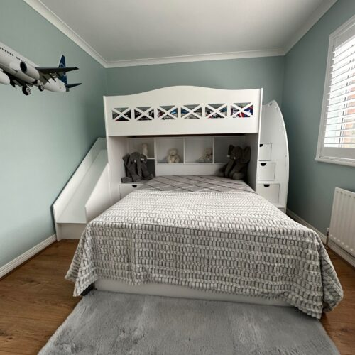 The Perfect Bedding Solutions: Children’s Bunk Beds and White Double Bed Frames